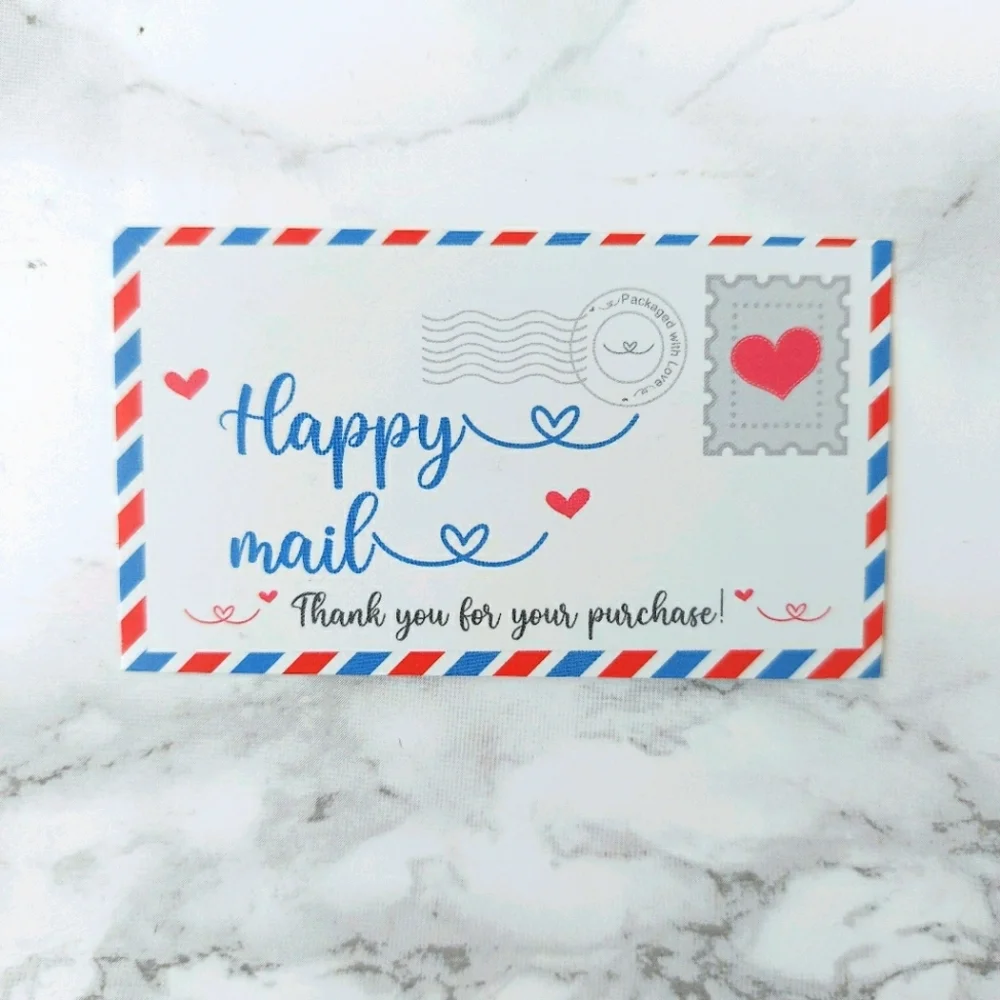 100 Thank You Cards insert business card - Picture 7 of 16